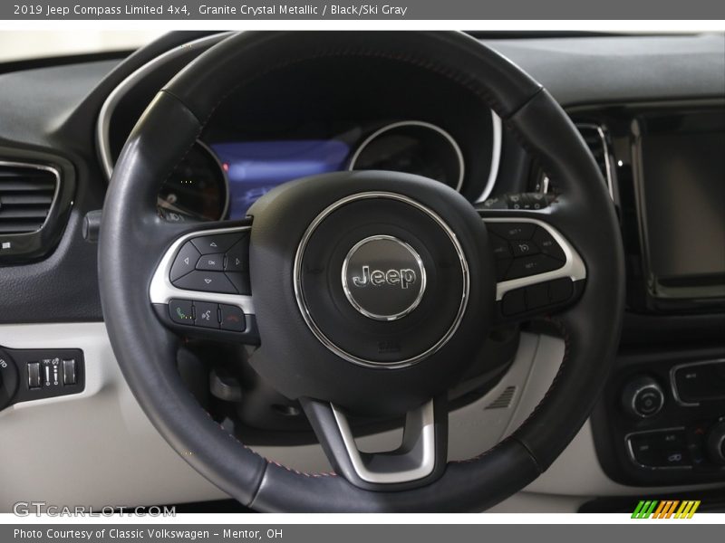 Granite Crystal Metallic / Black/Ski Gray 2019 Jeep Compass Limited 4x4