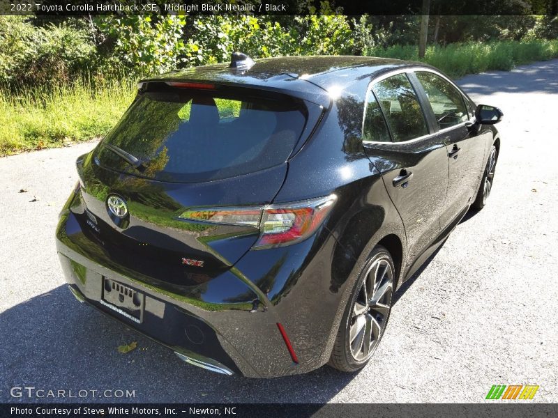 Midnight Black Metallic / Black 2022 Toyota Corolla Hatchback XSE