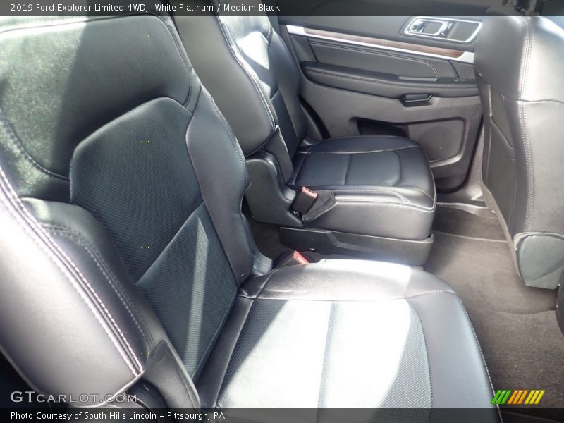 White Platinum / Medium Black 2019 Ford Explorer Limited 4WD