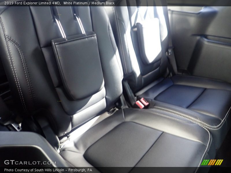 White Platinum / Medium Black 2019 Ford Explorer Limited 4WD