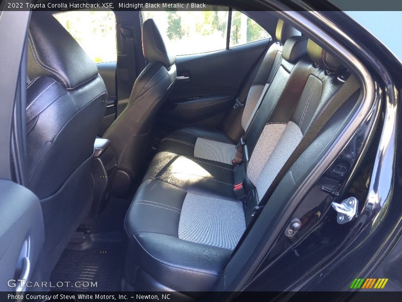 Rear Seat of 2022 Corolla Hatchback XSE