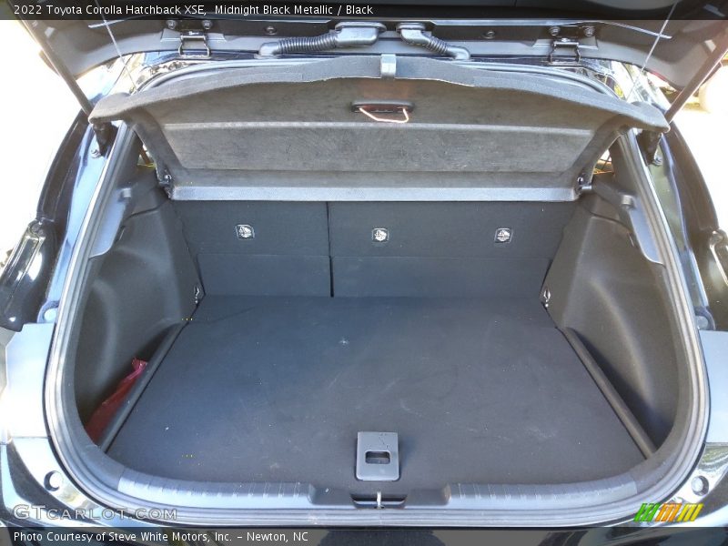  2022 Corolla Hatchback XSE Trunk