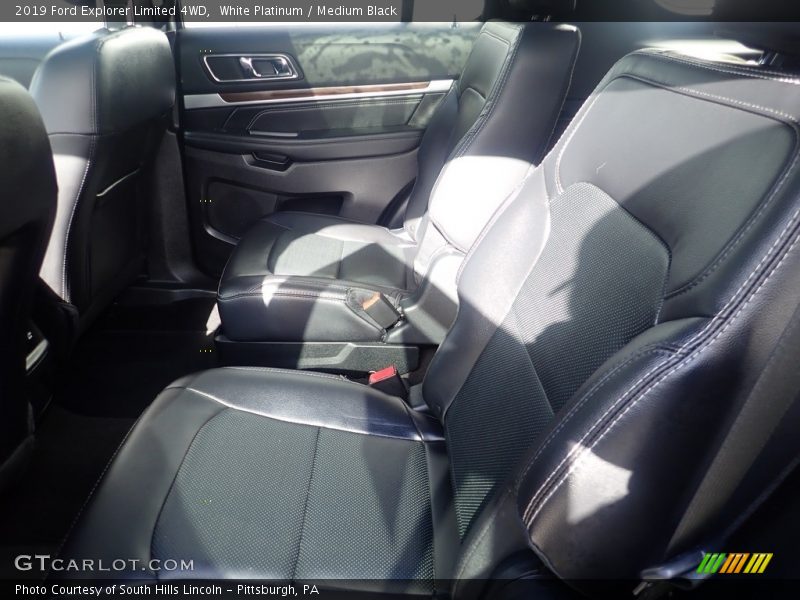 White Platinum / Medium Black 2019 Ford Explorer Limited 4WD