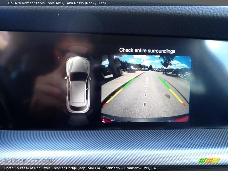 Alfa Rosso (Red) / Black 2019 Alfa Romeo Stelvio Sport AWD