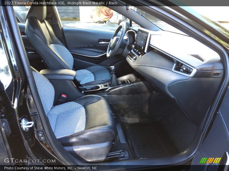Front Seat of 2022 Corolla Hatchback XSE