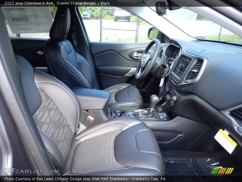 Granite Crystal Metallic / Black 2022 Jeep Cherokee X 4x4