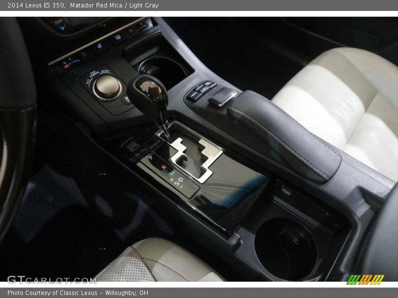Matador Red Mica / Light Gray 2014 Lexus ES 350