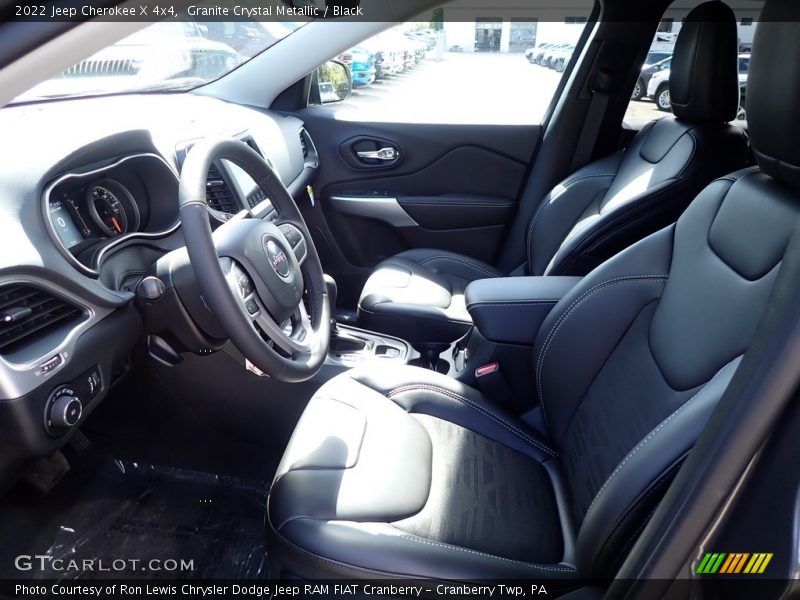 Granite Crystal Metallic / Black 2022 Jeep Cherokee X 4x4