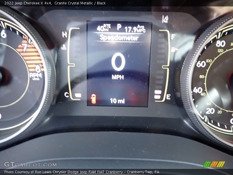 Granite Crystal Metallic / Black 2022 Jeep Cherokee X 4x4
