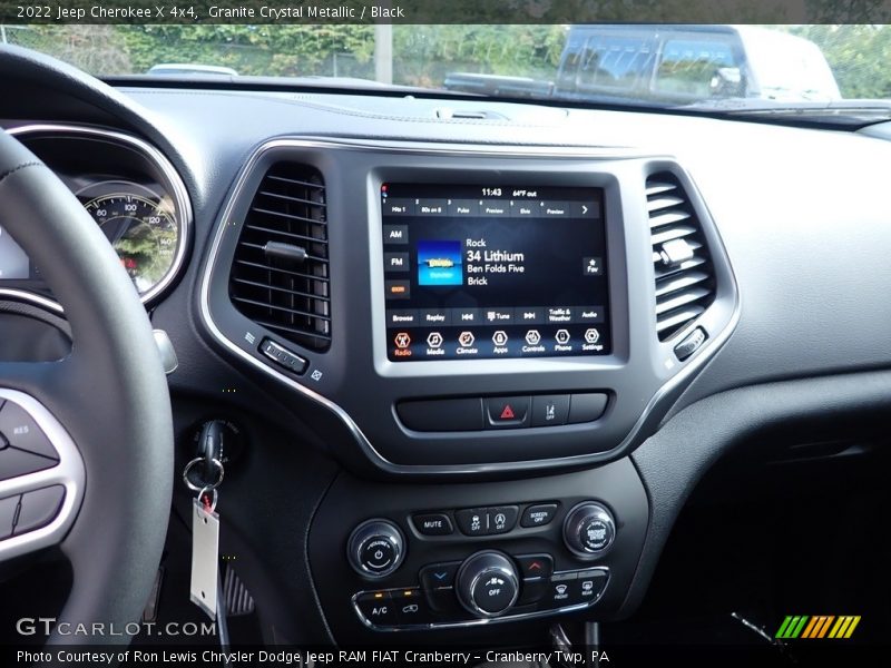 Granite Crystal Metallic / Black 2022 Jeep Cherokee X 4x4