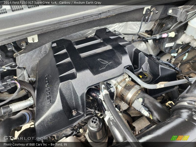 Caribou / Medium Earth Gray 2016 Ford F150 XLT SuperCrew 4x4