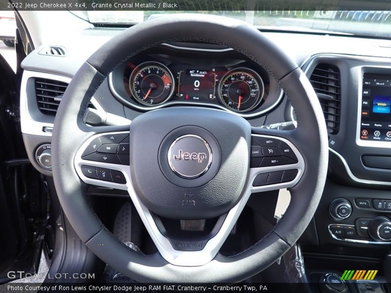Granite Crystal Metallic / Black 2022 Jeep Cherokee X 4x4