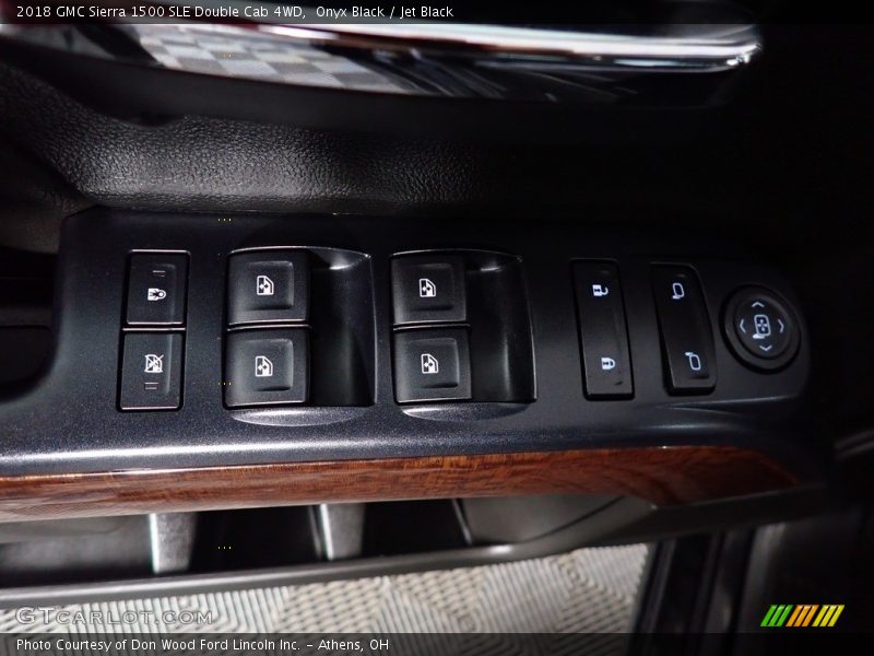Onyx Black / Jet Black 2018 GMC Sierra 1500 SLE Double Cab 4WD