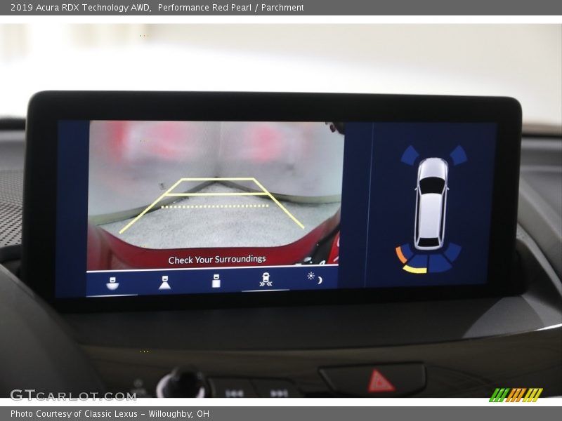 Performance Red Pearl / Parchment 2019 Acura RDX Technology AWD
