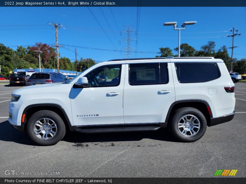 Bright White / Global Black 2022 Jeep Wagoneer Series I 4x4