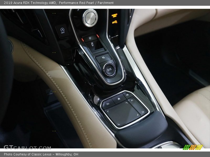 Performance Red Pearl / Parchment 2019 Acura RDX Technology AWD