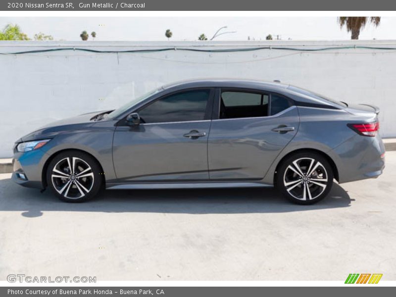 Gun Metallic / Charcoal 2020 Nissan Sentra SR