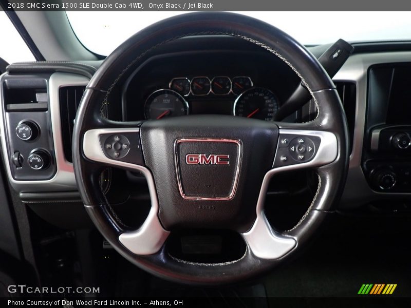  2018 Sierra 1500 SLE Double Cab 4WD Steering Wheel