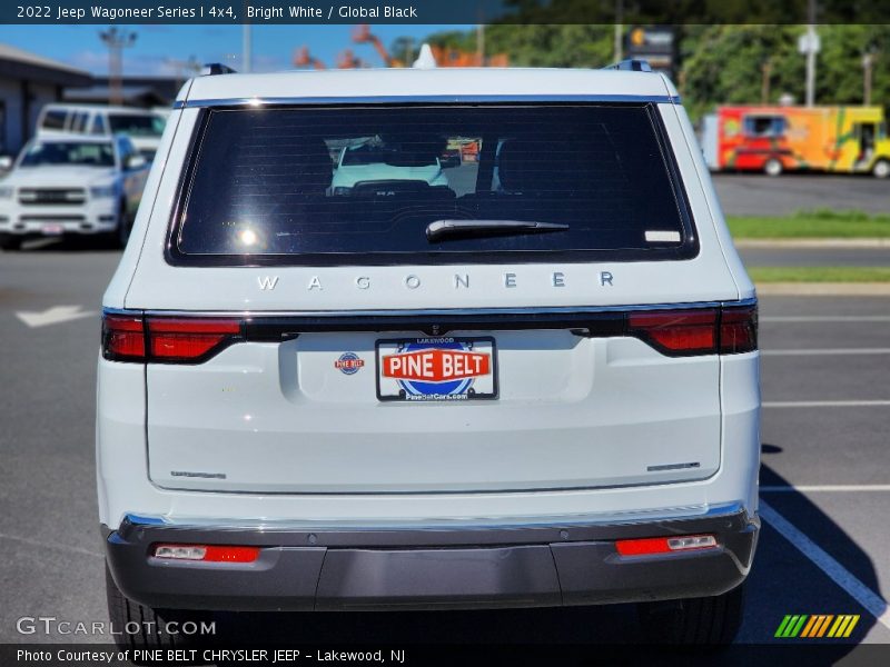 Bright White / Global Black 2022 Jeep Wagoneer Series I 4x4