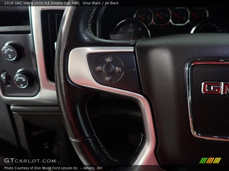  2018 Sierra 1500 SLE Double Cab 4WD Steering Wheel