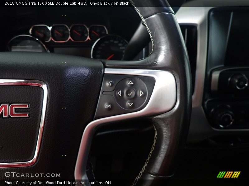  2018 Sierra 1500 SLE Double Cab 4WD Steering Wheel