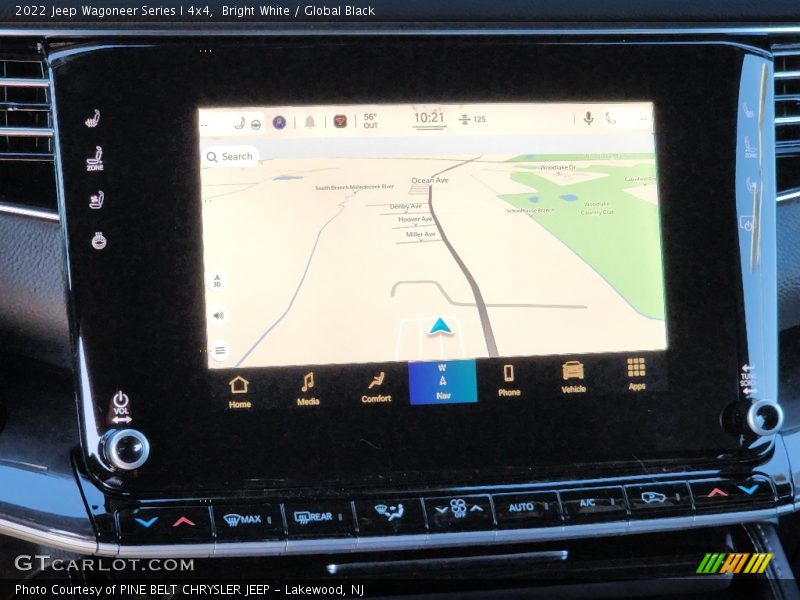 Bright White / Global Black 2022 Jeep Wagoneer Series I 4x4