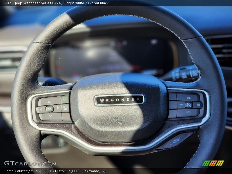 Bright White / Global Black 2022 Jeep Wagoneer Series I 4x4