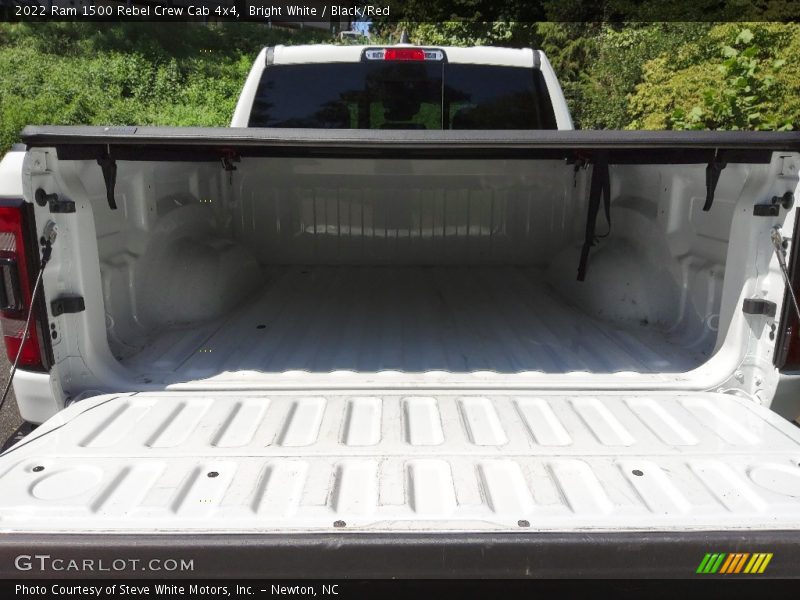 Bright White / Black/Red 2022 Ram 1500 Rebel Crew Cab 4x4