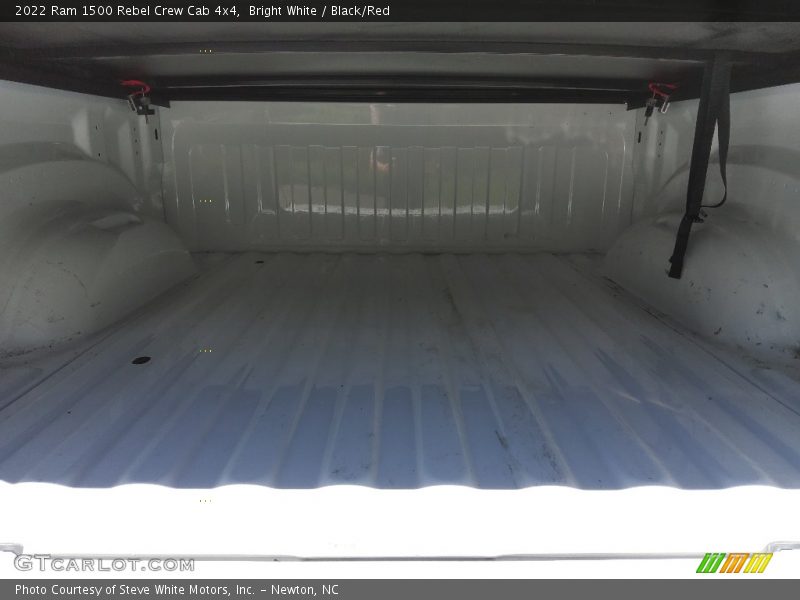 Bright White / Black/Red 2022 Ram 1500 Rebel Crew Cab 4x4