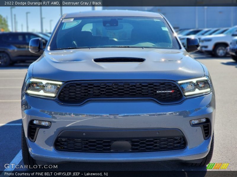 Destroyer Gray / Black 2022 Dodge Durango R/T AWD