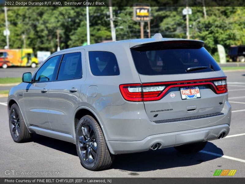 Destroyer Gray / Black 2022 Dodge Durango R/T AWD