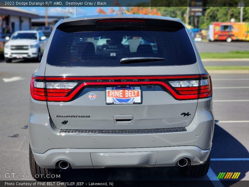 Destroyer Gray / Black 2022 Dodge Durango R/T AWD