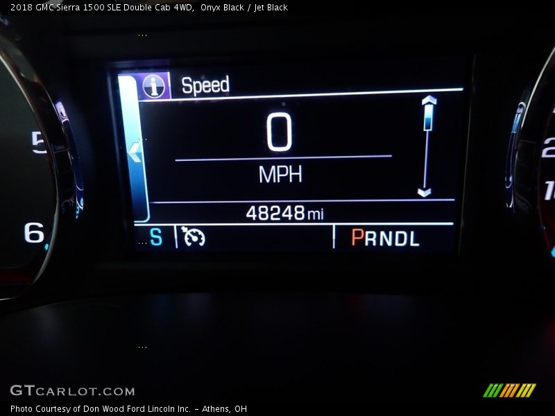 Onyx Black / Jet Black 2018 GMC Sierra 1500 SLE Double Cab 4WD