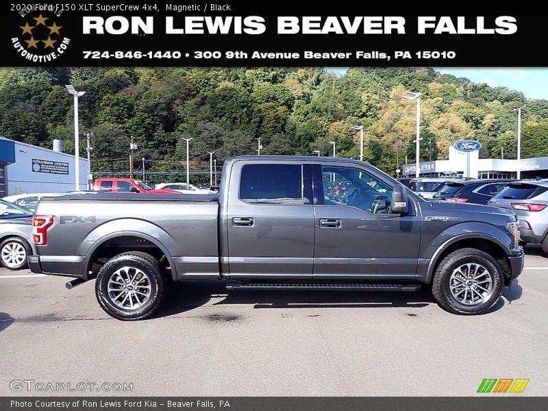 Magnetic / Black 2020 Ford F150 XLT SuperCrew 4x4