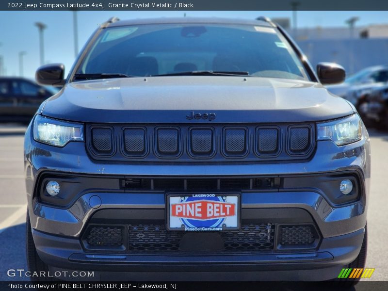 Granite Crystal Metallic / Black 2022 Jeep Compass Latitude 4x4