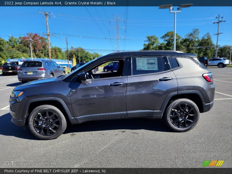 Granite Crystal Metallic / Black 2022 Jeep Compass Latitude 4x4