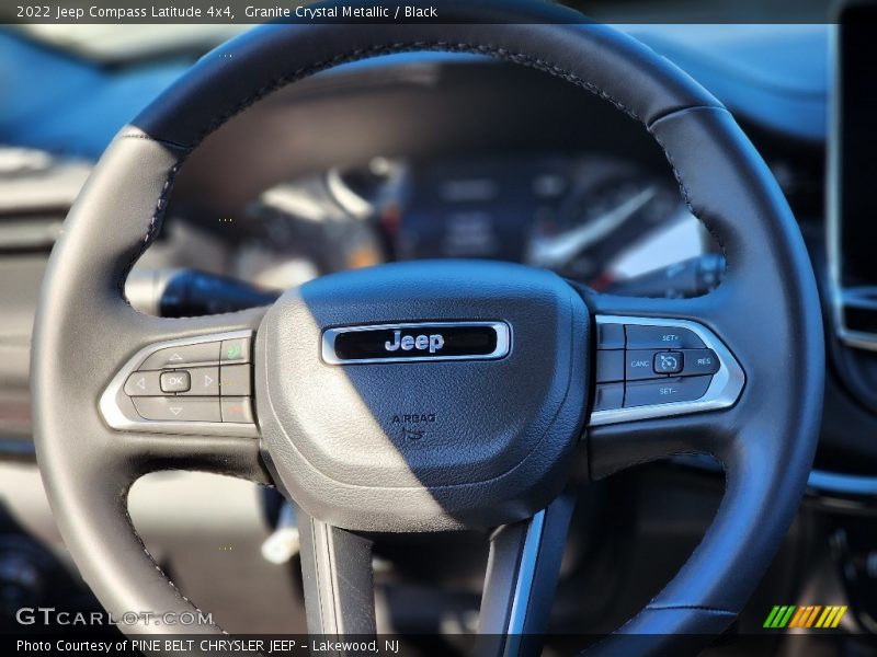 Granite Crystal Metallic / Black 2022 Jeep Compass Latitude 4x4
