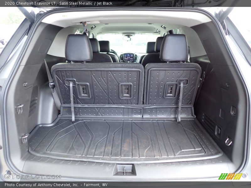 Satin Steel Metallic / Jet Black 2020 Chevrolet Traverse LT