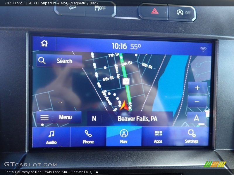 Magnetic / Black 2020 Ford F150 XLT SuperCrew 4x4