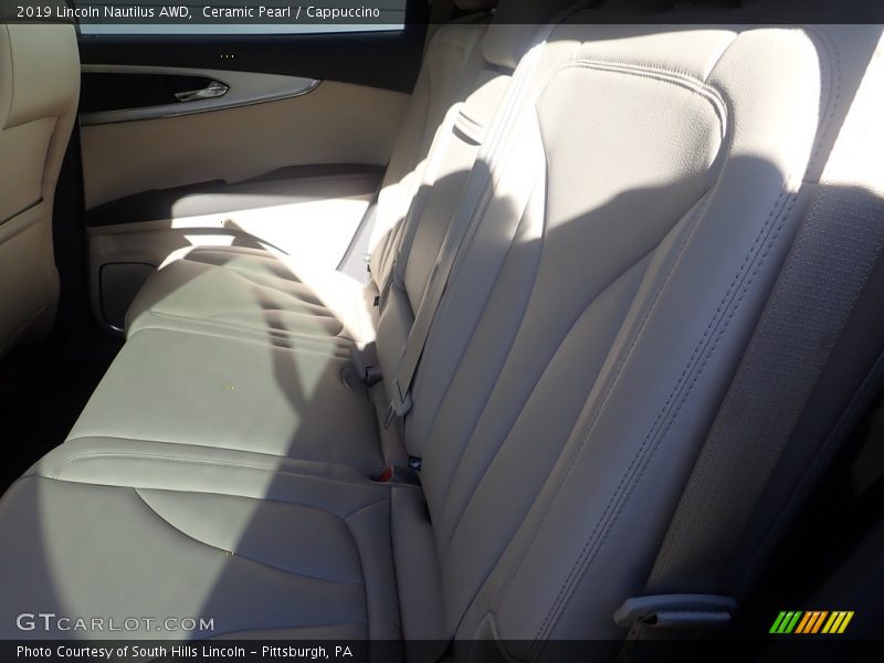 Ceramic Pearl / Cappuccino 2019 Lincoln Nautilus AWD