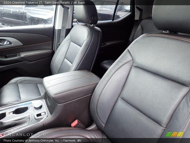 Satin Steel Metallic / Jet Black 2020 Chevrolet Traverse LT