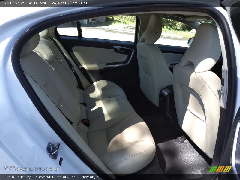 Ice White / Soft Beige 2017 Volvo S60 T6 AWD