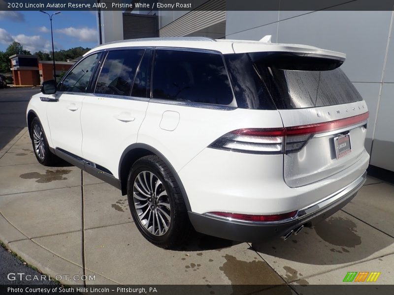 Pristine White / Ebony Roast 2020 Lincoln Aviator Reserve AWD