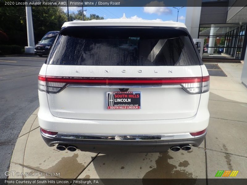 Pristine White / Ebony Roast 2020 Lincoln Aviator Reserve AWD