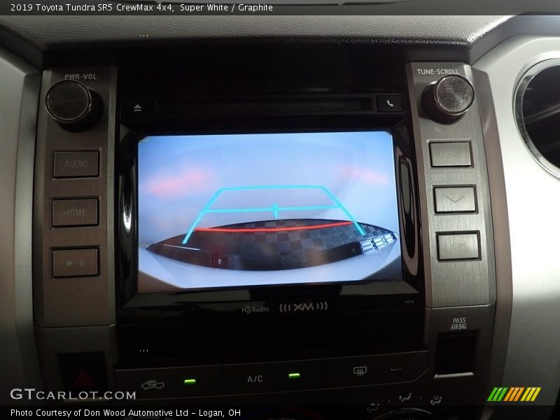 Super White / Graphite 2019 Toyota Tundra SR5 CrewMax 4x4