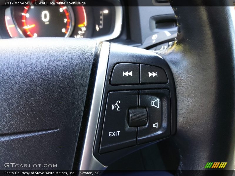  2017 S60 T6 AWD Steering Wheel