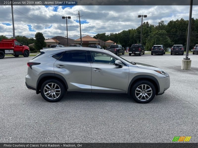 Atomic Silver / Flaxen 2016 Lexus NX 200t AWD