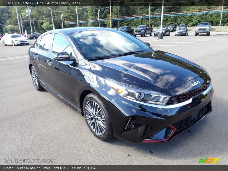Aurora Black / Black 2023 Kia Forte GT-Line
