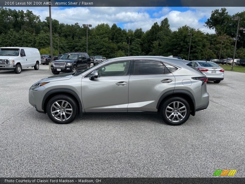  2016 NX 200t AWD Atomic Silver