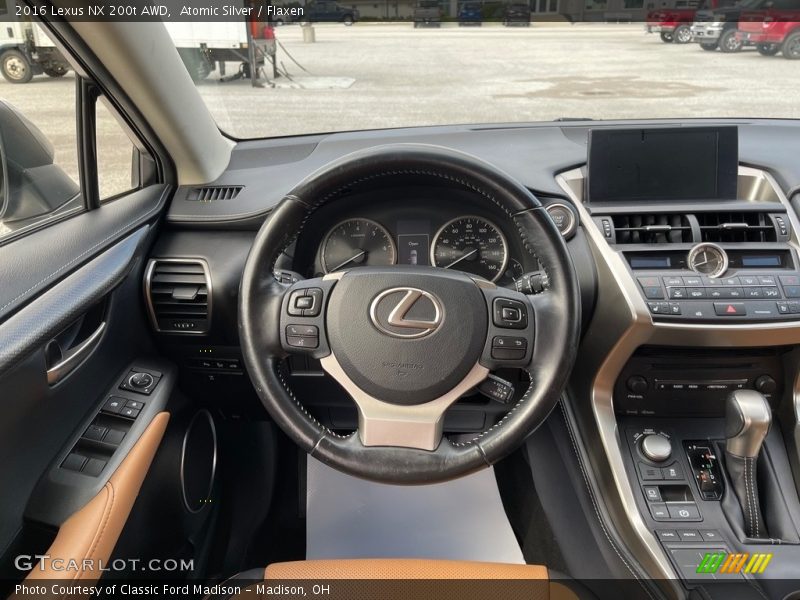 Dashboard of 2016 NX 200t AWD